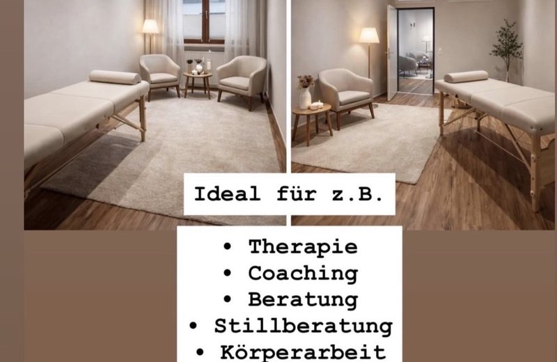 Therapieraum in Praxisgemeinschaft | KORPUS 8 – Studio für Aufrichtung & Balance | Gilching - Image 2